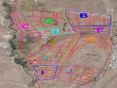 جمع آوری و هدایت رواناب سطحی معابر فرعی شهرک عظیمیه